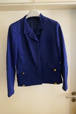 Lufthansa Stewardess Jacke 70er Jahre Flugbegleiter Vintage Goldknöpfe