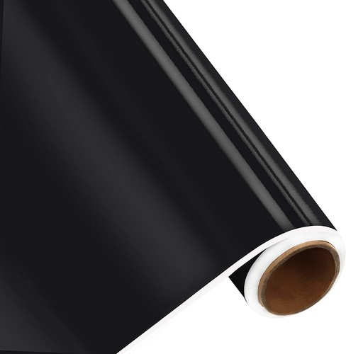 Schwarz hochglanz auto vinyl - auto,