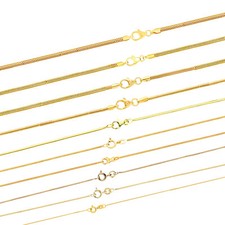 Edle massive goldkette - edle,