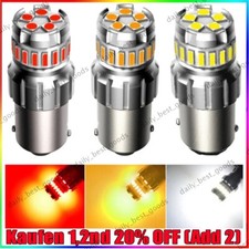 2X 1157 BAY15D P21/5W LED 7W