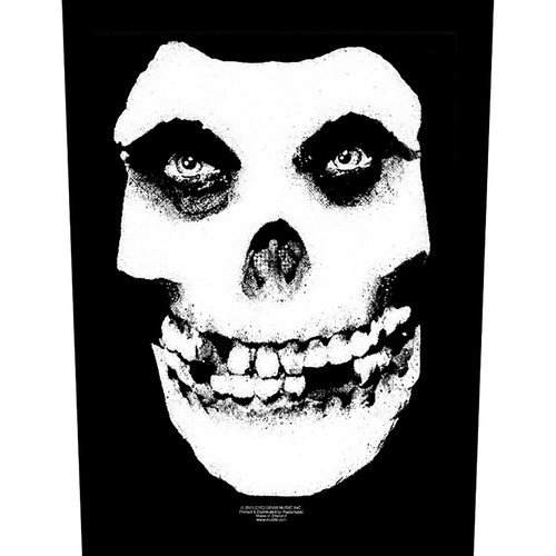 Misfits face skull - -, backpatch