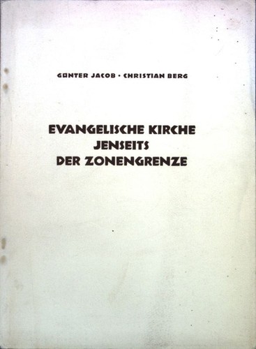 Evangelische kirche jenseits - evangelische,