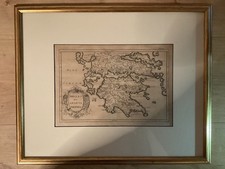 Kupferstich 32x22 cm, Rahmen