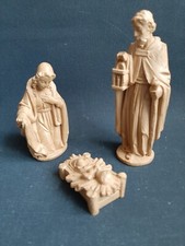 Krippenfiguren - Heilige Familie der Tiroler Krippe in Berkalith 15cm