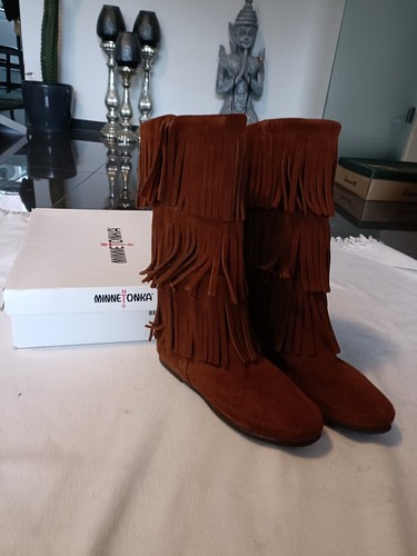 Minnetonka fransen stiefel - fransen,