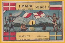 Warnitz Varnaes -Kommune- 1 Mark, Serienschein vom 5.05.1920 (L 1345)