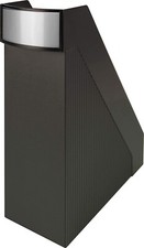 5x Helit H6361595 Büro Stehsammler schwarz A4 Ablage Office - 2. Wahl / B-Ware