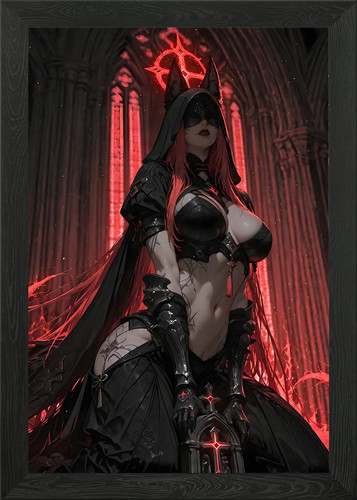 Dunkle fantasy frau - dunkle,