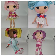 lalaloopsy bitty buttons large doll Jewel, Featherhead, Dot, Marina Silly Hair