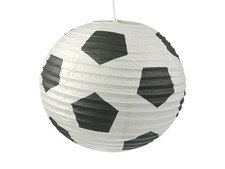Lampion Kugel Fussball Motiv