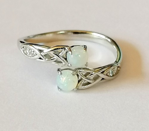 S925 silber ring - silber, keltischer