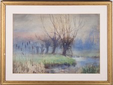 H. Montgomerie - Aquarell Des