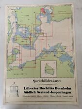 Sportschiffahrtskarten Lübecker Bucht bis Bornholm / Südlich Seeland-Kopenhagen