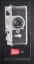 #A0754-Leitz  Leica Produktübersicht  Preisliste , LEAFLET, 1954