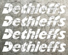 Dethleffs 45cm aufkleber