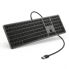 Wired mac keyboard qwerty - keyboard,