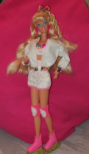 Barbie vintage rollerblade - barbie, vintage,