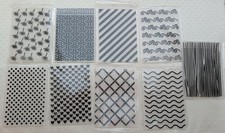 Prägeschablone Embossing