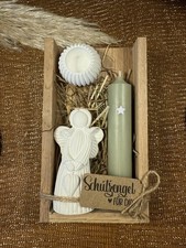 Geschenkset Schutzengel Kerze
