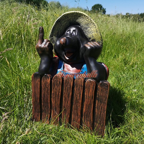 Maulwurf gartenfigur - maulwurf,