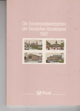 Bund Jahrbuch  1987 , mit allen Ausgaben, postfrisch