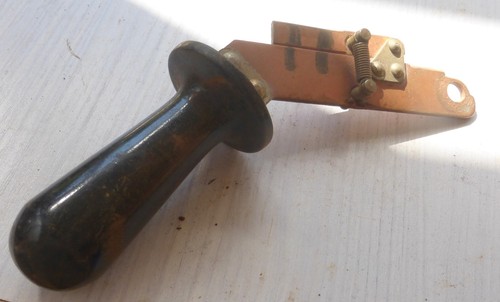 Alter kupfer bakelit hebel - cu,