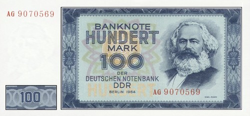 Aufkleber 100 mark 1964 - 100,