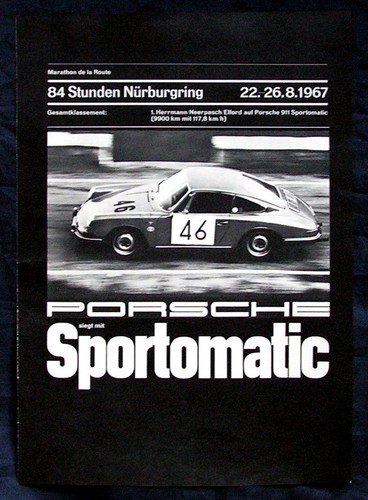 Porsche 911 mit - , sportomatic