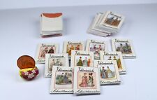 *~*  10  Victorianische Schnittmuster  , Handarbeit für das Puppenhaus *~*