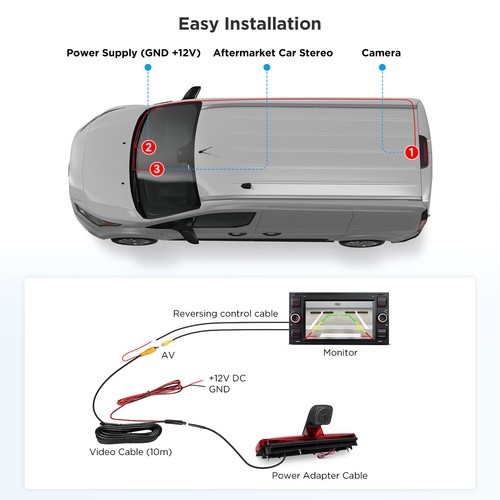 Rückfahrkamera für ford - rückfahrkamera,