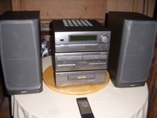 Denon 3-Komponenten Midi Anlage mit Boxen -