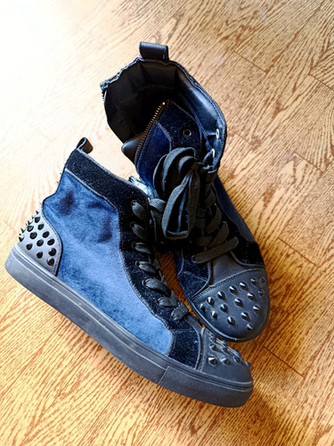 Blaue spike chucks - spike,