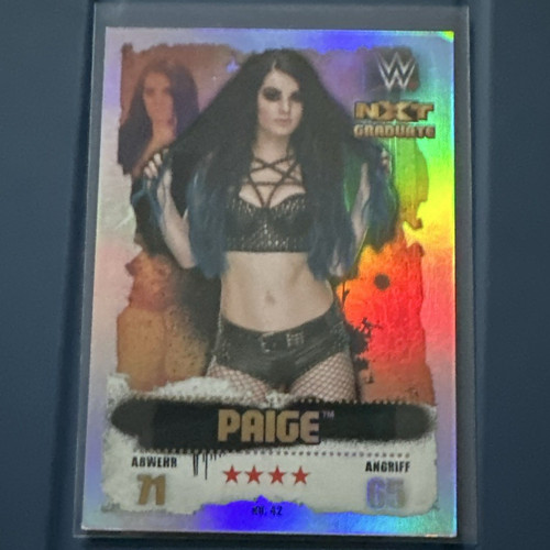 Wwe nxt sport trading card - wwe,