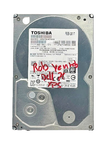 Toshiba dt01aca200 tb - dt01aca200, 2