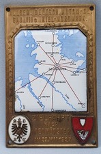 Alte Plakette Badge Oldtimer