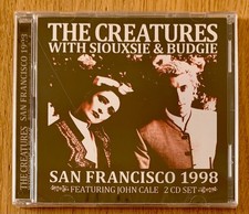 THE CREATURES SIOUXSIE BUDGIE