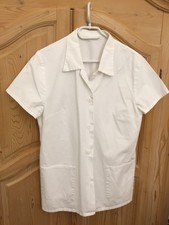 clinic dress kasack Weiß Damen Größe 42