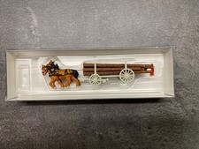 Preiser, Spur N, Langholzwagen, Pferdefuhrwerk, OVP, neu