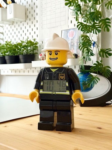 Lego feuerwehrmann wecker - lego,