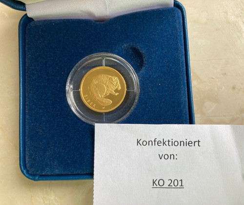 Euro gold 2024 biber d - 20,