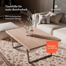 Tischbeine Stahl Tischgestell Tischfuße Möbel Untergestell Industriedesign 2x 