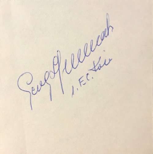 Autogramm georg stollenwerk - autogramm,