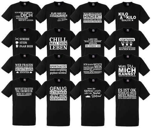 Sprüche shirt fun lustig - fun,