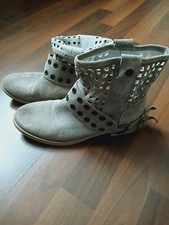 Tamaris Boots Biker Grau Größe 38 Top