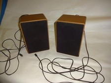 RFT DDR Holzboxen  mit Kabel