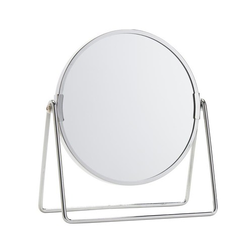 Chrom schwenkspiegel rund - chrom,