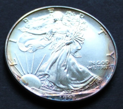 Usa 1993 silver - 1, $