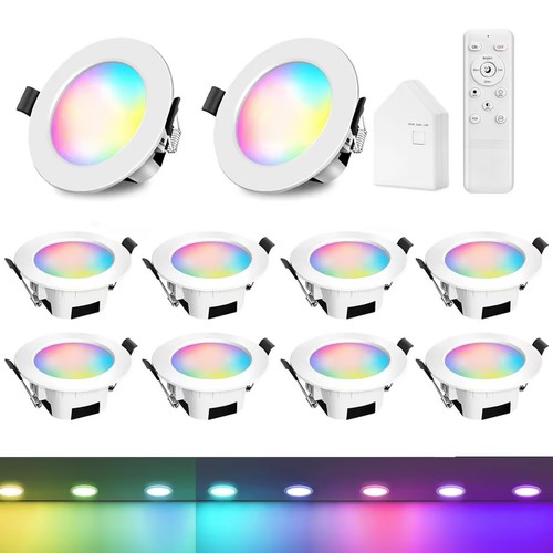 Led einbauspots rgbcw wlan - einbauspots, 9w