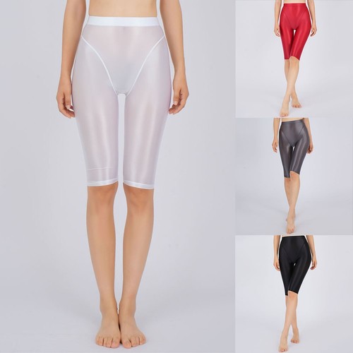 Glänzende stretch jeggings - stretch,