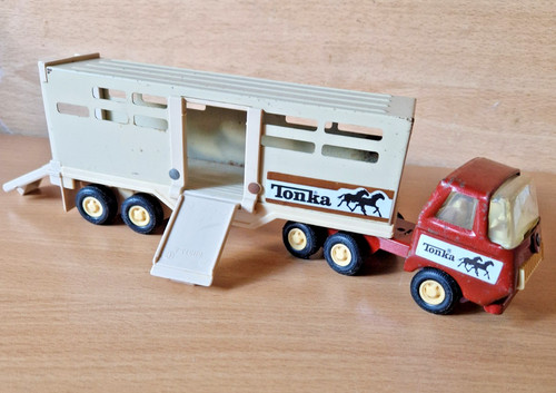 Tonka lkw pferdebox - tonka,